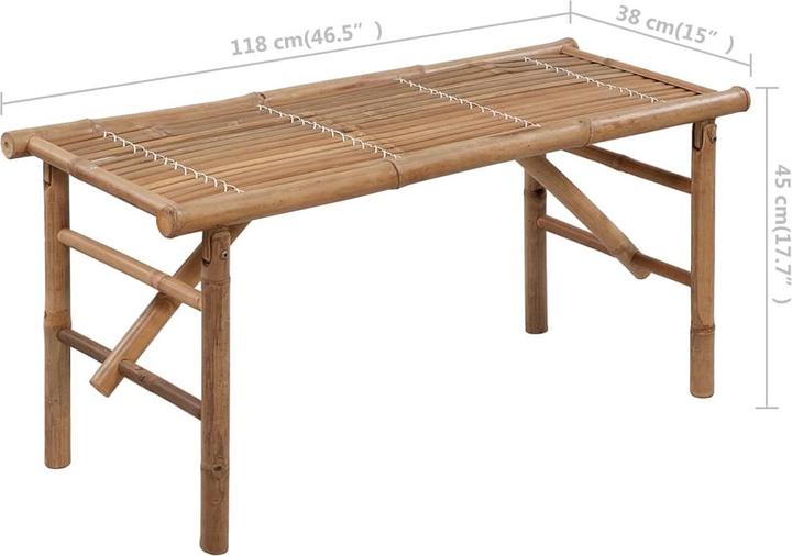 Produktbild vidaXL Gartenbank