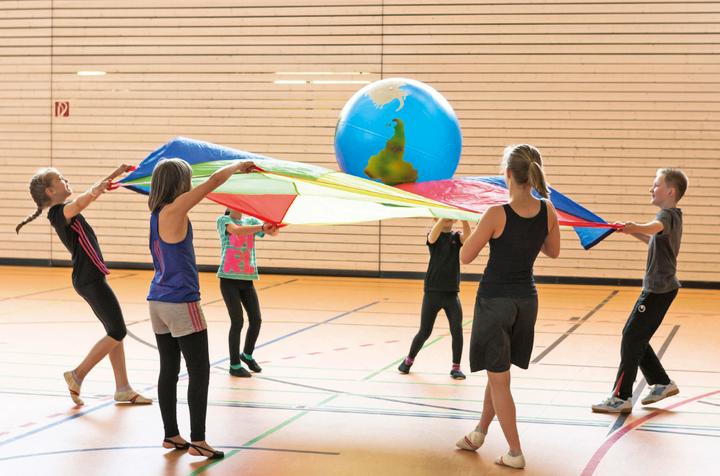Produktbild Togu Erdball mit Kontinentaufdruck