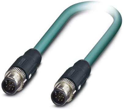 Actual product image Phoenix Contact 1407435 Sensor/actuator connection cable 2 m Number of poles: 8 1 pc.