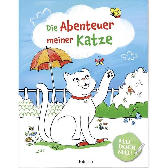 Mal doch mal! - Die Abenteuer meiner Katze, Kinderbücher von Nataša Kaiser, Pattloch Verlag