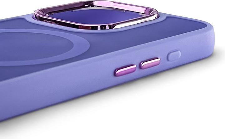 Actual product image Hurtel Fashion Case MagSafe for iPhone 16 Pro Max - purple (Apple iPhone 16 Pro Max)