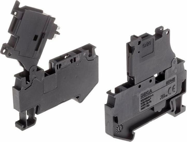 Produktbild RS PRO Spring Discount Fuse Terminal Blk 4sq.mm