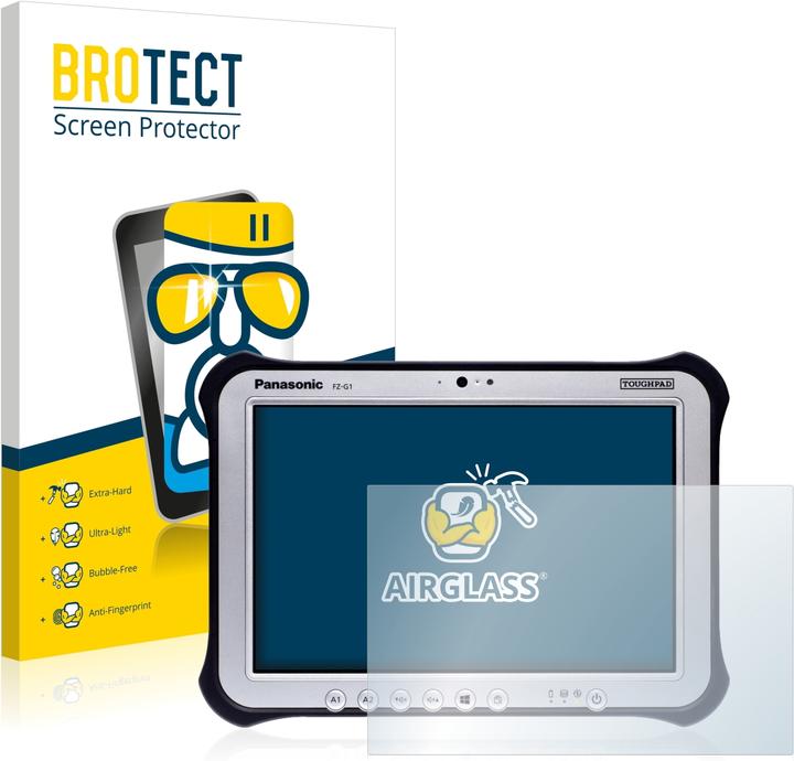 Produktbild BROTECT AirGlass Panzerglasfolie (1 Stk., Panasonic Toughpad FZ-G1)