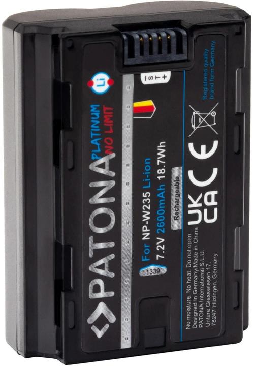 Produktbild Patona Platinum Akku f. Fuji NP-W235 (Kamera Akku)