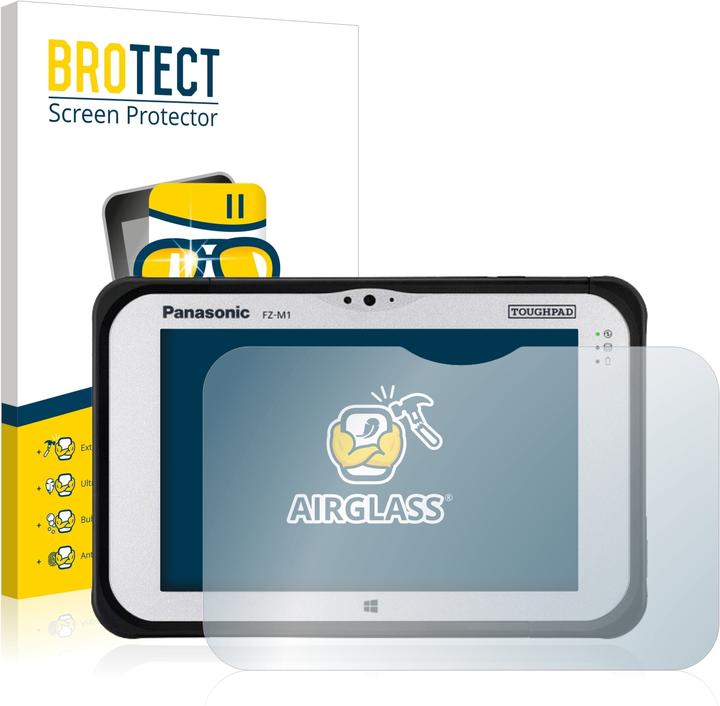 Produktbild BROTECT AirGlass Panzerglasfolie (1 Stk., Panasonic Toughpad FZ-M1)
