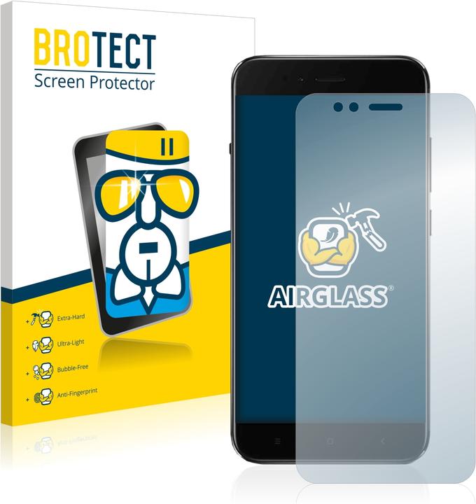Produktbild BROTECT AirGlass Panzerglasfolie (1 Stück, Xiaomi Mi A1)