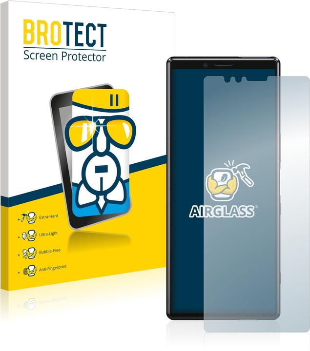 Actual product image BROTECT AirGlass Glass (1 pcs., Sony Xperia 1)