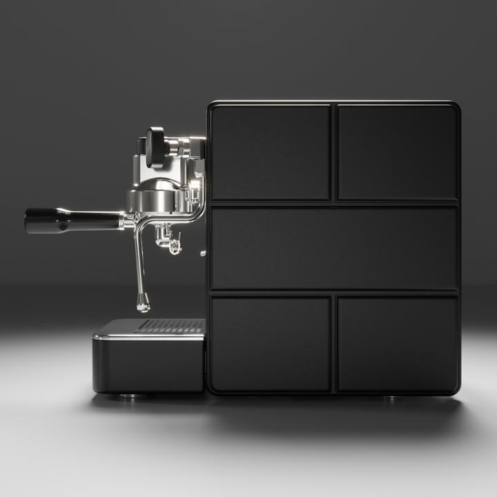 Produktbild Stone Siebträger Espressomaschine schwarz schwarz