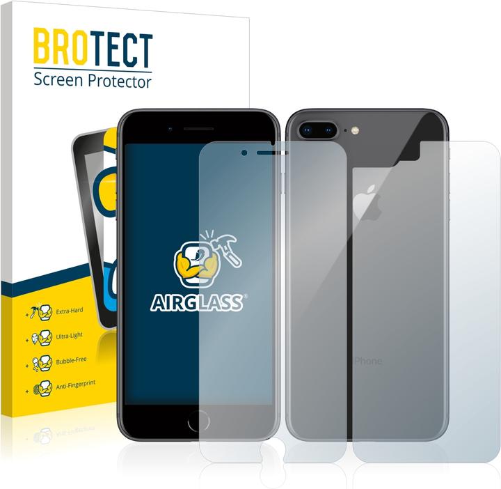 Actual product image BROTECT AirGlass Glass (1 pcs., Apple iPhone 8 Plus)