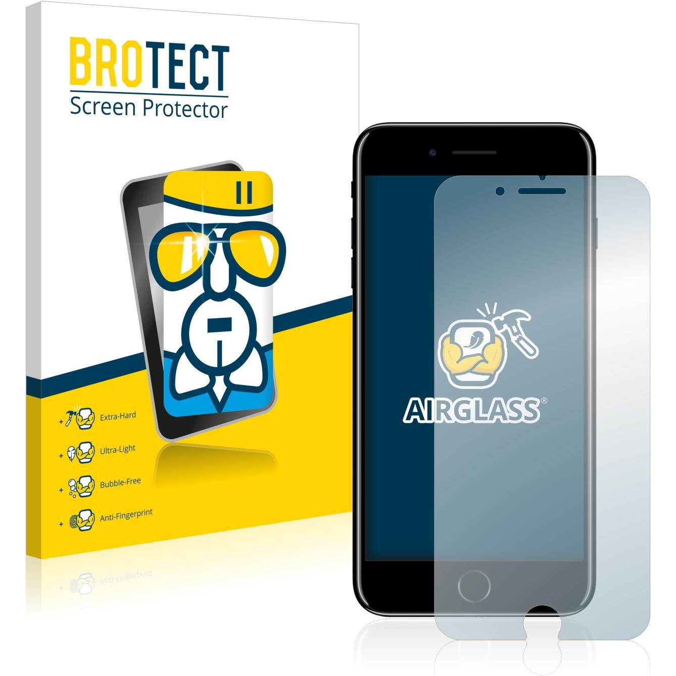 Thumbnail - BROTECT AirGlass Panzerglasfolie (1 Stück, Apple iPhone 7 Plus), Smartphone Schutzfolie, Transparent