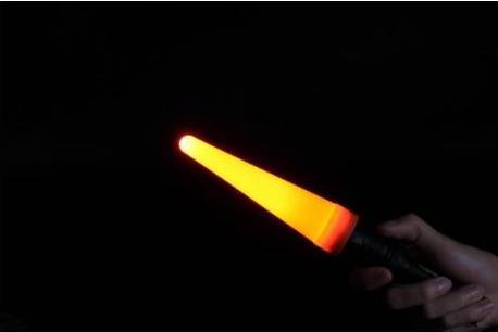 Actual product image Nitecore Red warning cap - 34 mm