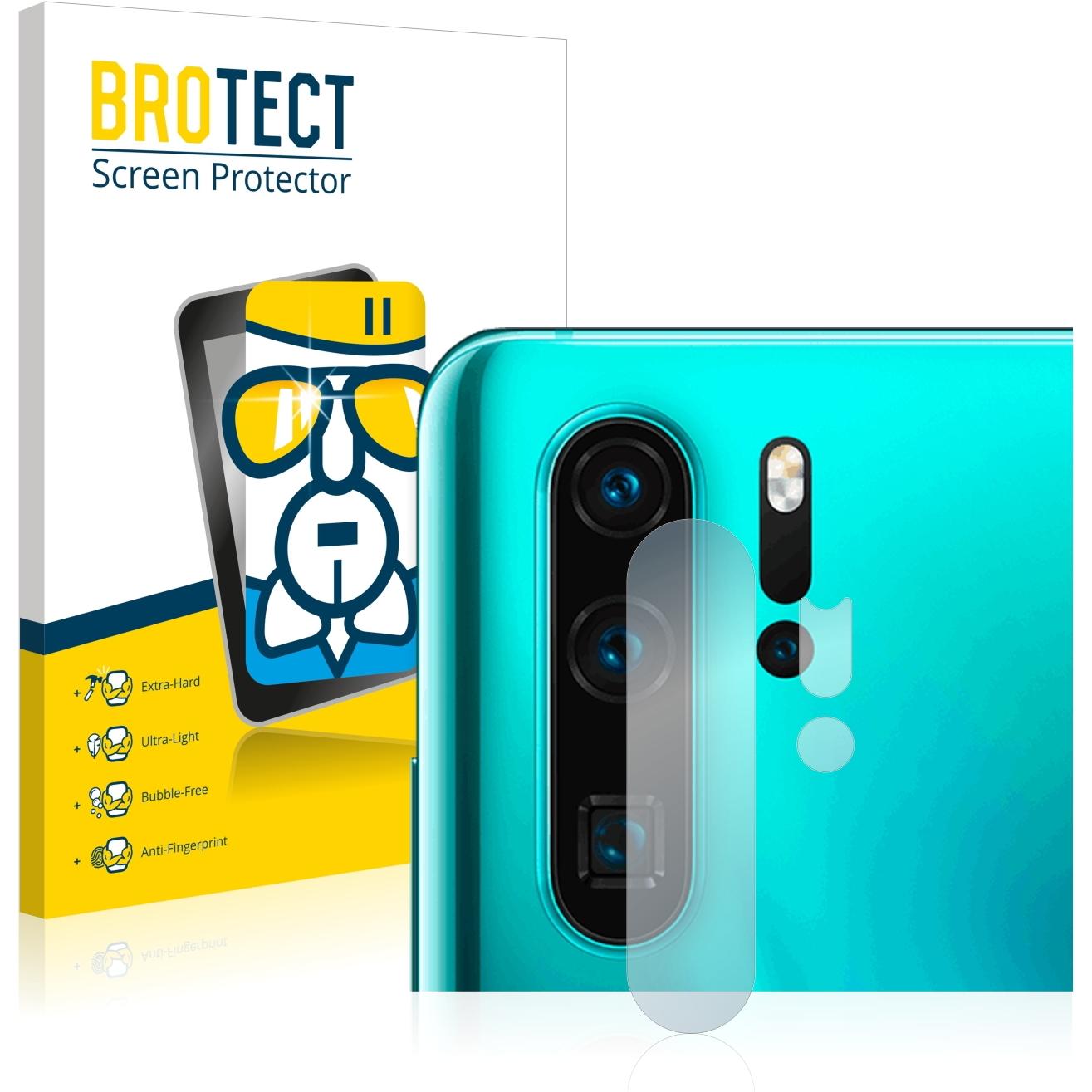 BROTECT AirGlass Panzerglasfolie (1 Stück, Huawei P30 Pro), Smartphone Schutzfolie, Transparent