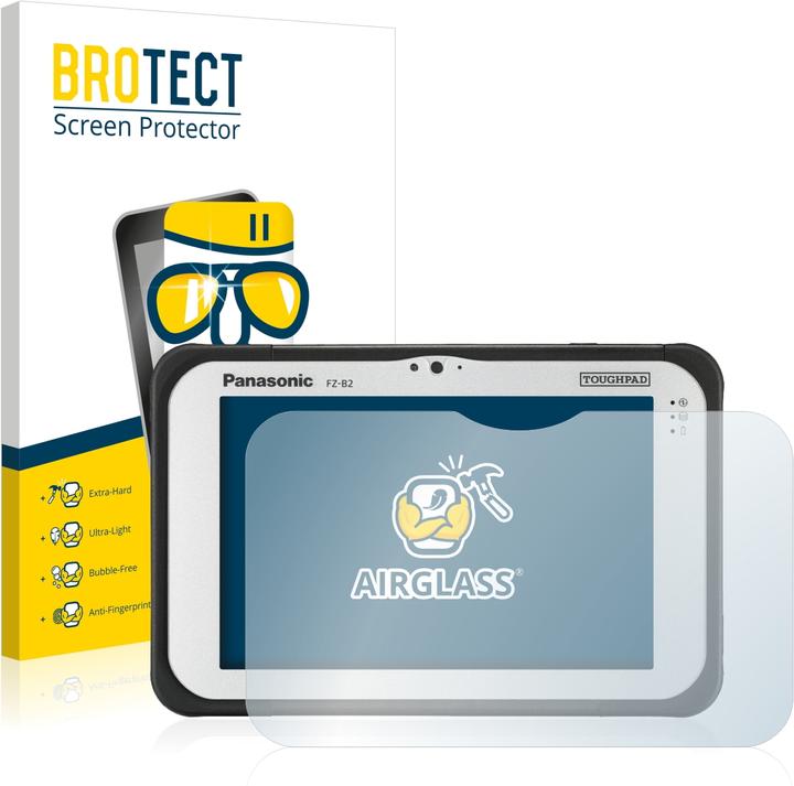 Produktbild BROTECT AirGlass Panzerglasfolie (1 Stück, Toughpad FZ-B2)