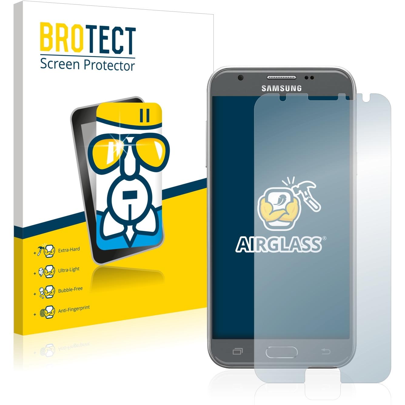 BROTECT AirGlass Panzerglasfolie (1 Stück, Samsung Galaxy J3 (2017)), Smartphone Schutzfolie, Transparent