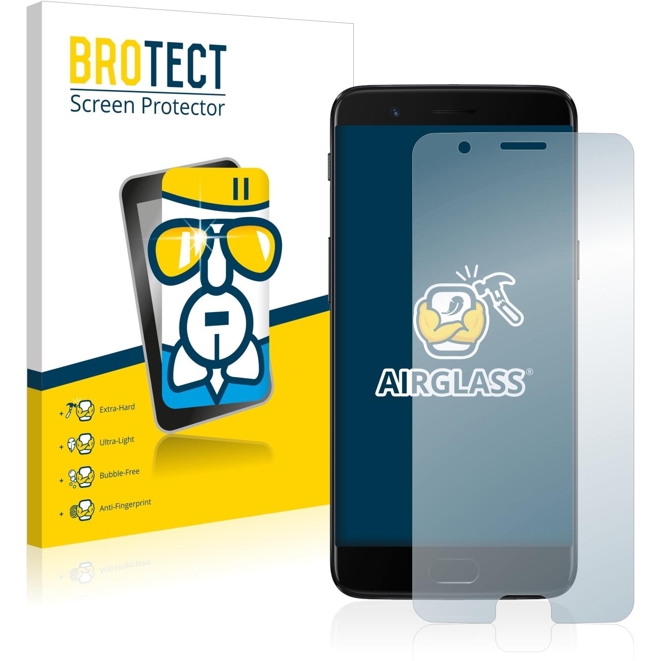 Thumbnail - BROTECT AirGlass Premium (1 Stück, OnePlus 5), Smartphone Schutzfolie, Transparent