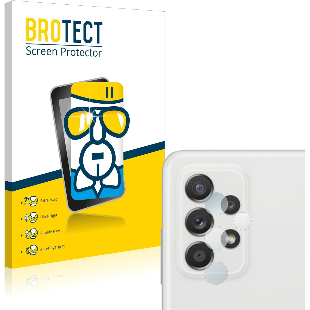 BROTECT AirGlass Panzerglasfolie (1 Stück, Samsung Galaxy A52s 5G), Smartphone Schutzfolie, Transparent