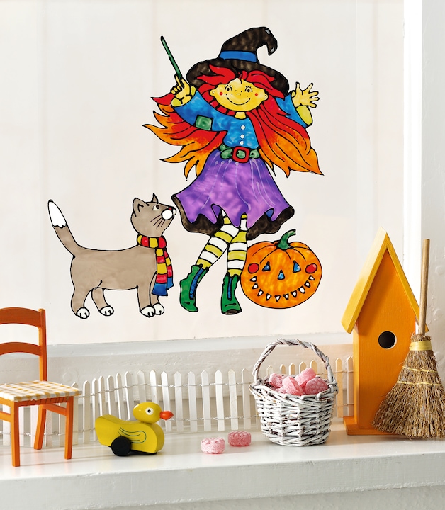 Actual product image Marabu Window paint Fun & Fancy (Ruby Red, 80 ml)