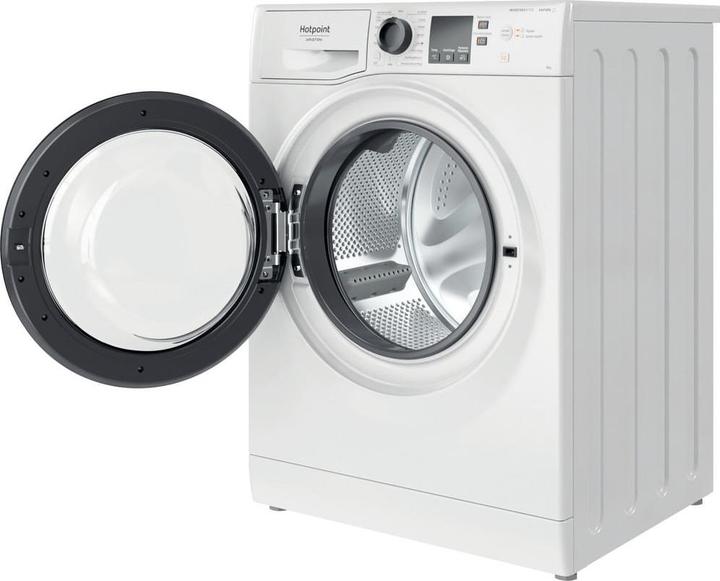 Image du produit Hotpoint NF825WK FR Lave-linge à chargement frontal 8 kg 1400 tr/min B Blanc (8 kg, Gauche)