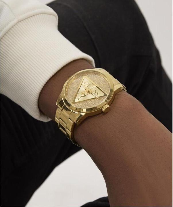 Immagine prodotto Guess Herrenuhr BADGE Gold