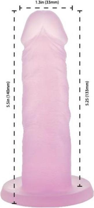 Actual product image Naked Addiction Cocktails SilikonDildo Lila Kosmos