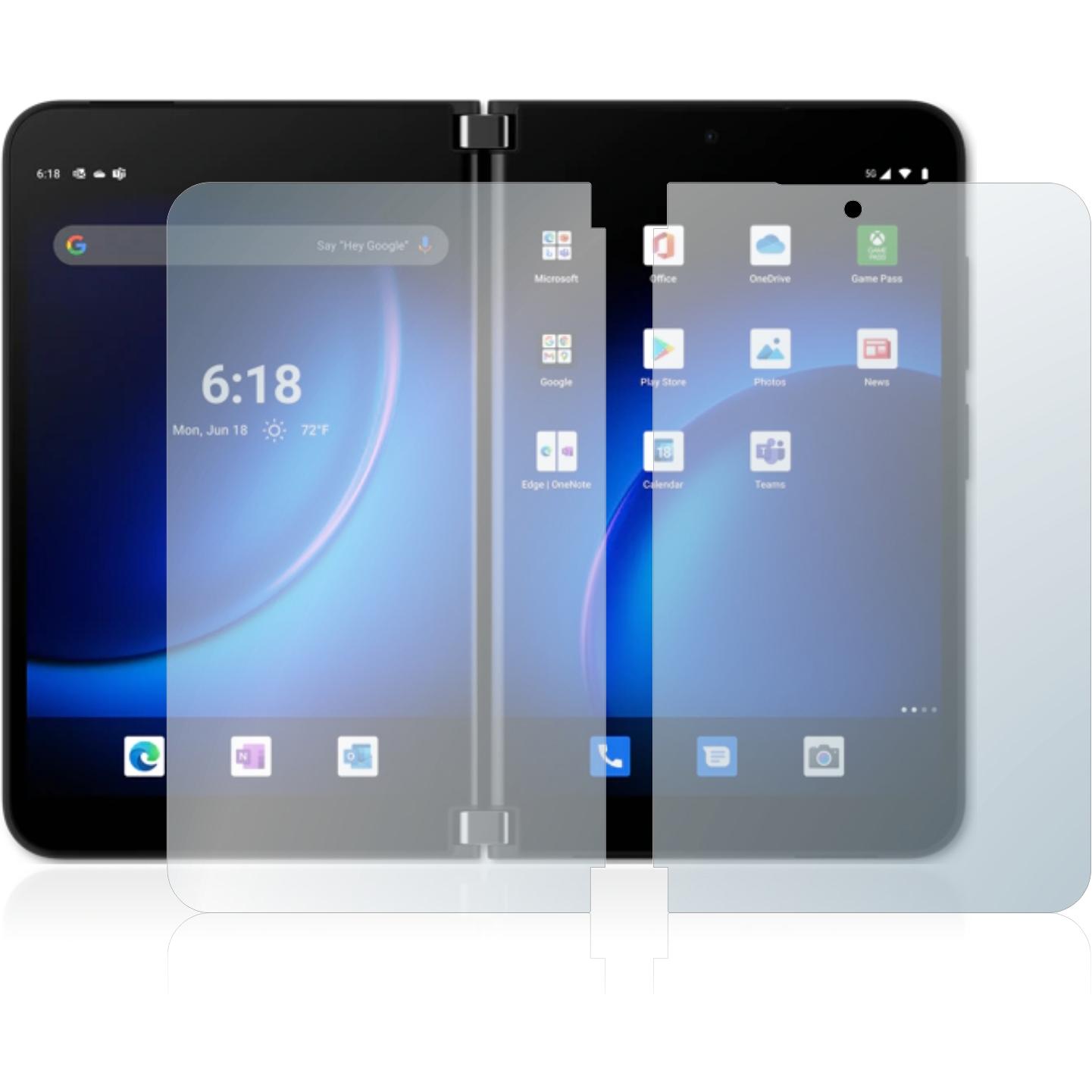 Thumbnail - BROTECT AirGlass Panzerglasfolie (1 Stück, Microsoft Surface Duo 2), Smartphone Schutzfolie, Transparent