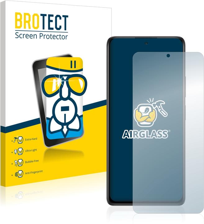 Actual product image BROTECT AirGlass Glass (1 pcs., Xiaomi Redmi Note 10)