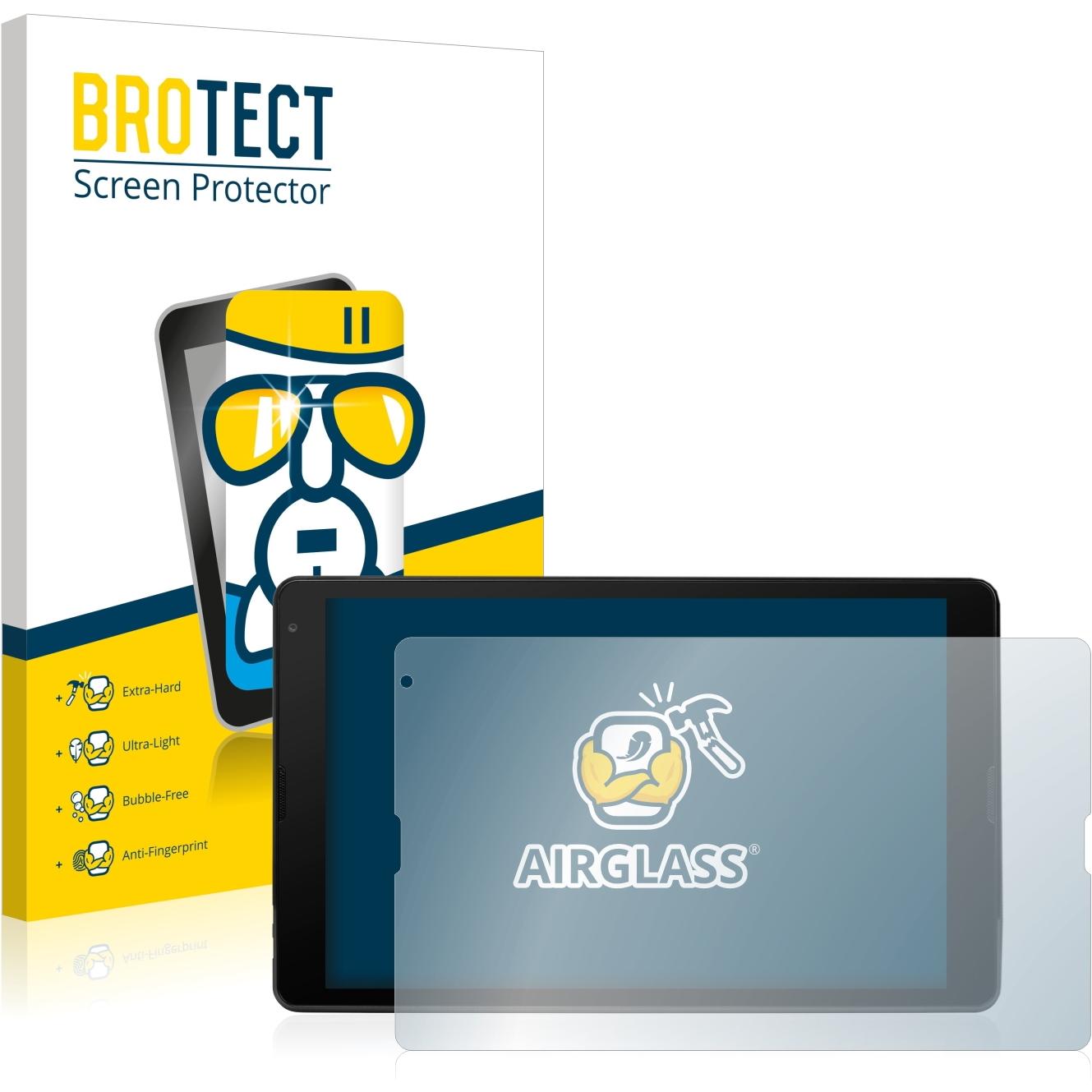 BROTECT AirGlass Panzerglasfolie (1 Stück, Lifetab E10420), Tablet Schutzfolie