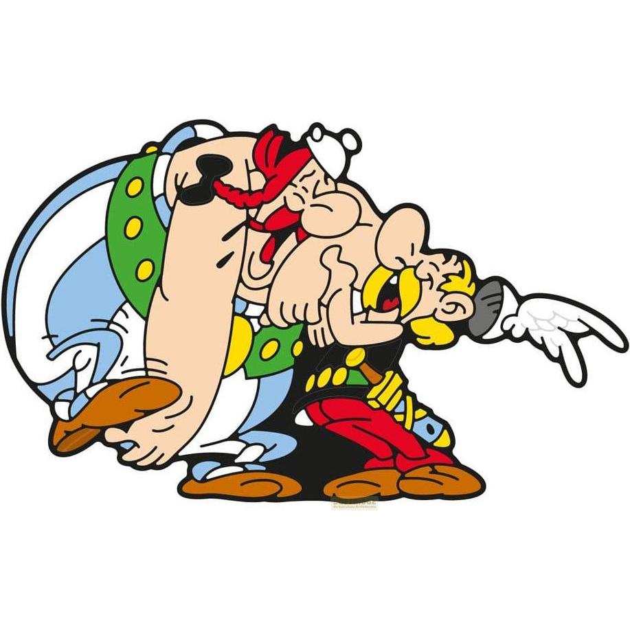 Plastoy, Magnet, - Astérix - Aimant en gomme Astérix et Obélix, la rigolade (1 x)