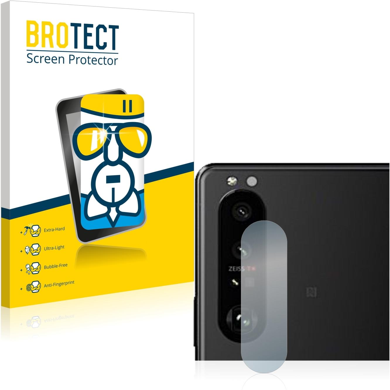 BROTECT AirGlass Panzerglasfolie (1 Stück, Sony Xperia 5 III), Smartphone Schutzfolie, Transparent
