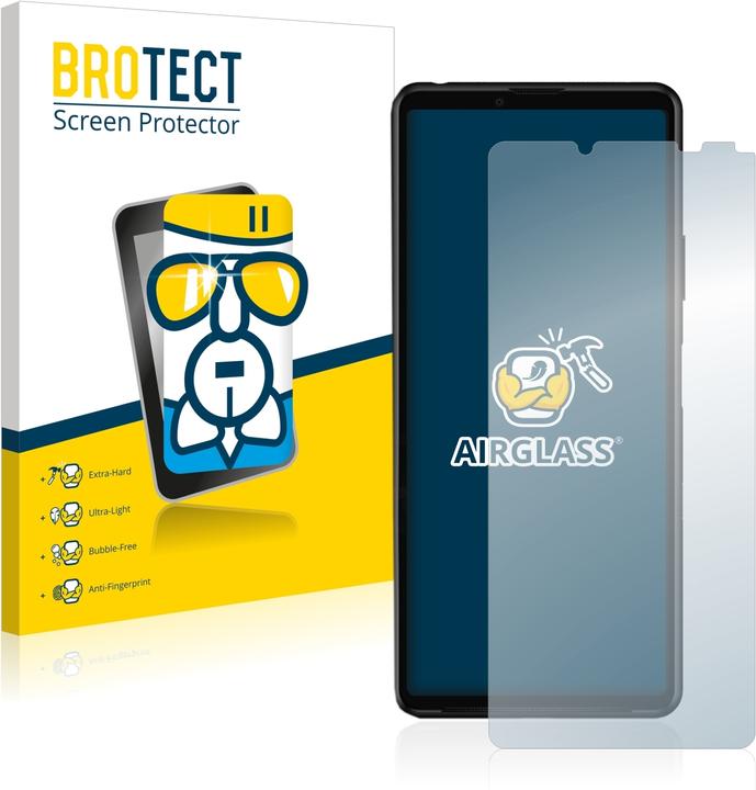 Actual product image BROTECT AirGlass Glass (1 pcs., Sony Xperia 10 III)