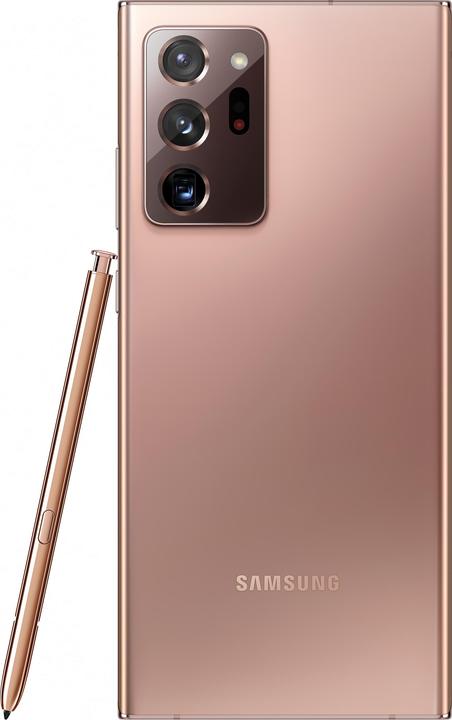 Image du produit Samsung Galaxy Note 20 Ultra 5G UE (256 Go, Mystic Bronze, 6.90", Double SIM hybride + eSIM, 108 Mpx, 5G)