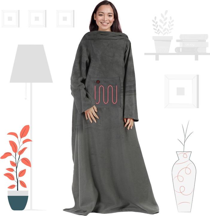 Produktbild Mad Monkey Beheizte Decke Grau