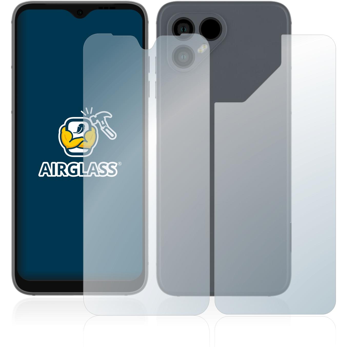 Thumbnail - BROTECT AirGlass Panzerglasfolie (1 Stück, Fairphone 4), Smartphone Schutzfolie, Transparent
