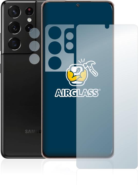 Actual product image BROTECT AirGlass Glass (1 Piece, Samsung Galaxy S21 Ultra 5G)