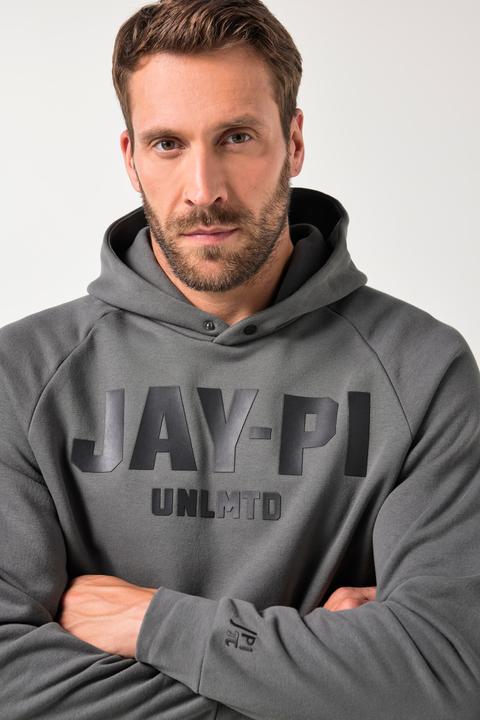 Actual product image Jay-Pi Hoodie stomach fit, fitness, Jumper, Hood, up to 7 XL (XXL)