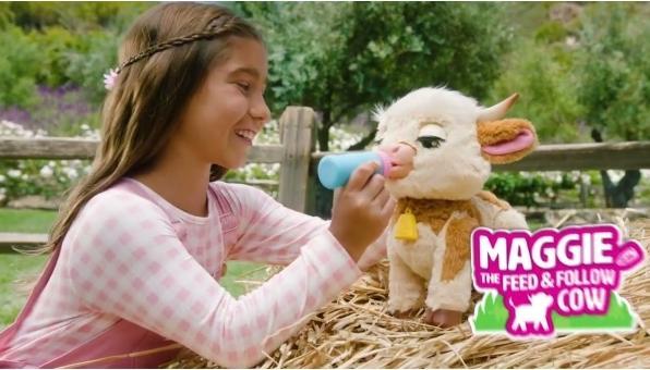 Produktbild Just Play FurReal Maggie the Feed & Follow Cow (29 cm)
