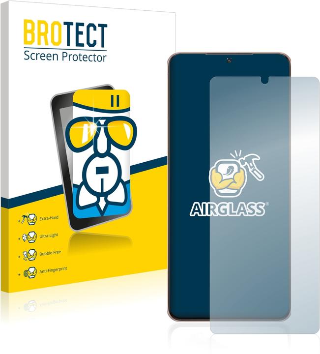 Produktbild BROTECT AirGlass Panzerglasfolie (1 Stk., Samsung Galaxy S21 Ultra 5G)