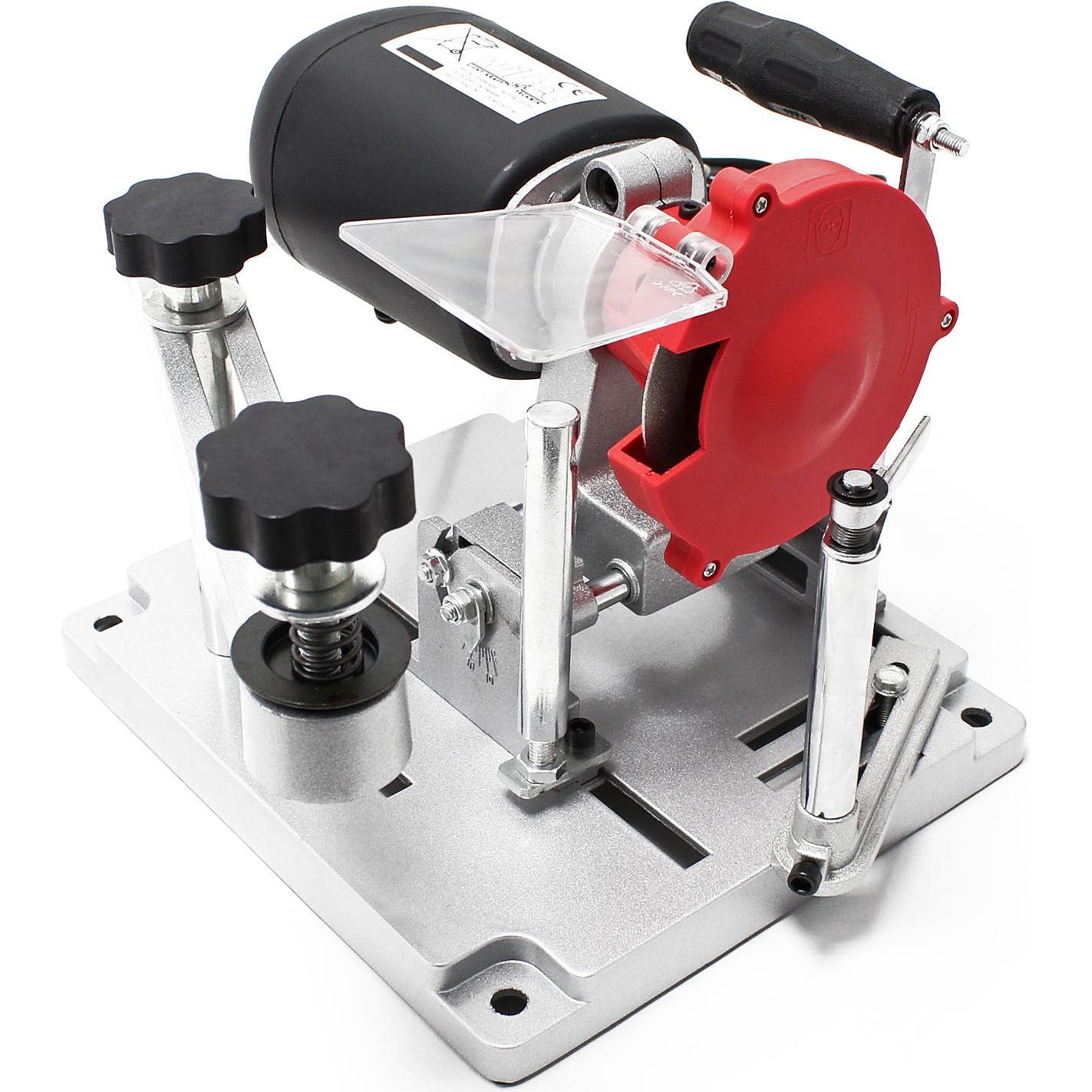Wiltec, Schleifmaschine + Poliermaschine, Sägeblatt Schärfgerät 110W 230V 5300U/min Schleifmaschine Kreissägeblatt (Säge...