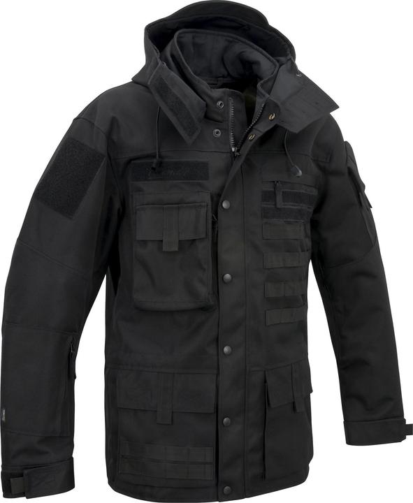Actual product image Brandit Performance outdoor jacket size S colour black (S)