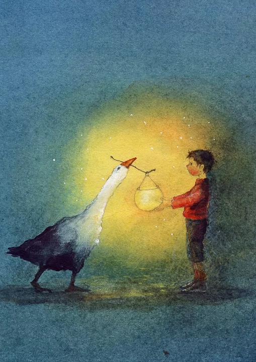 Actual product image Postcard book "Lucky children (15 pcs.)