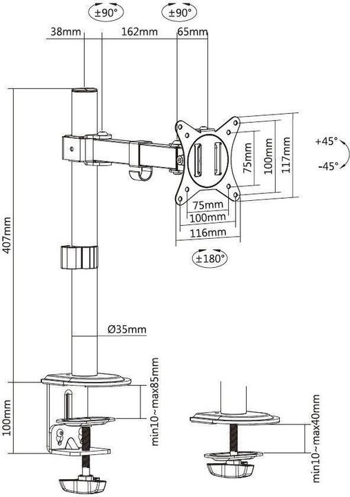Image du produit equip 650156 (Tables, 32", 9 kg)