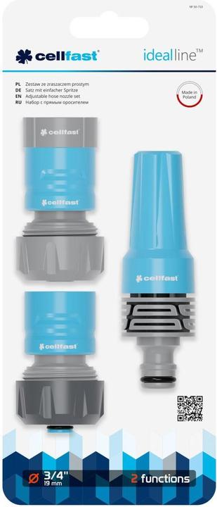 Produktbild Garden Lights - GARTENSPRITZEN-SET - EINSTELLBAR - IDEAL LINE™ PLUS - 3/4"