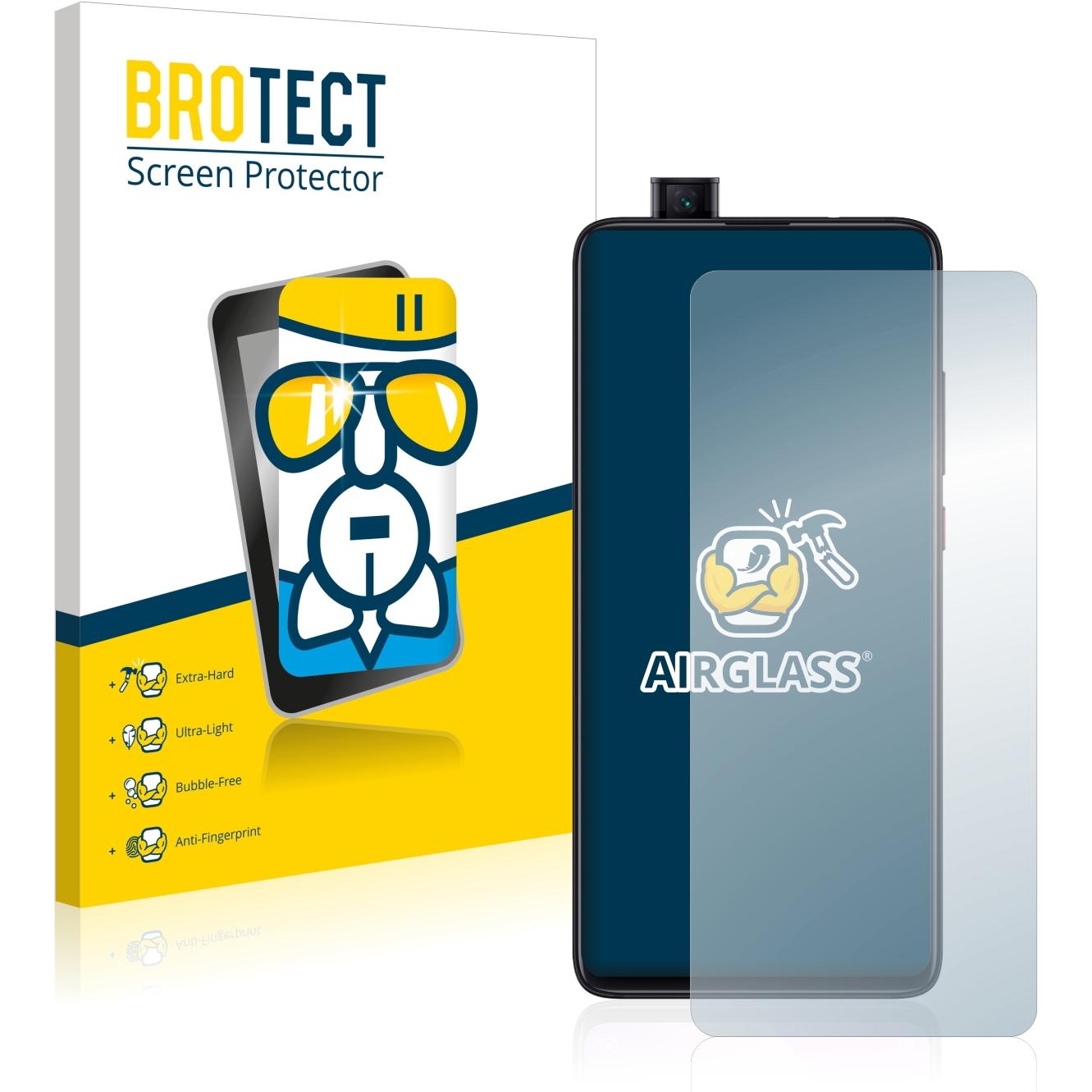 Thumbnail - BROTECT AirGlass Panzerglasfolie (1 Stück, Xiaomi Mi 9T), Smartphone Schutzfolie, Transparent