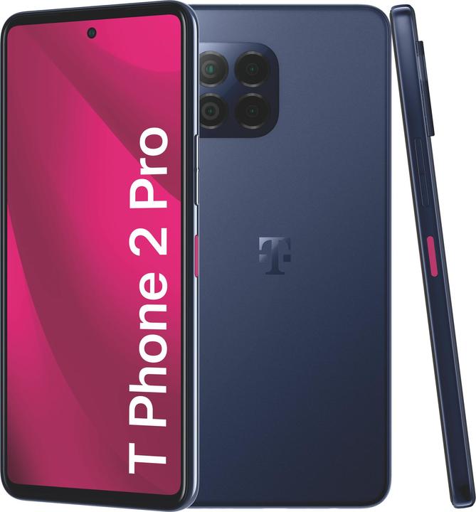 Actual product image Telekom TDG T Phone 2 Pro blue 3230 17.27cm 6.8inch (256 GB, Azurite blue, 6.80", Dual SIM, 5G)