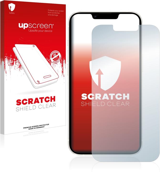 upscreen Scratch Shield Displayschutz (1 Stück, Apple iPhone 13)