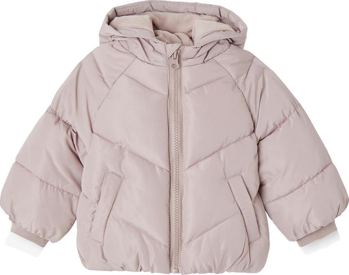 Immagine prodotto Vertbaudet Mädchen Baby Steppjacke mit Kapuze und Recycling-Polyester (80)