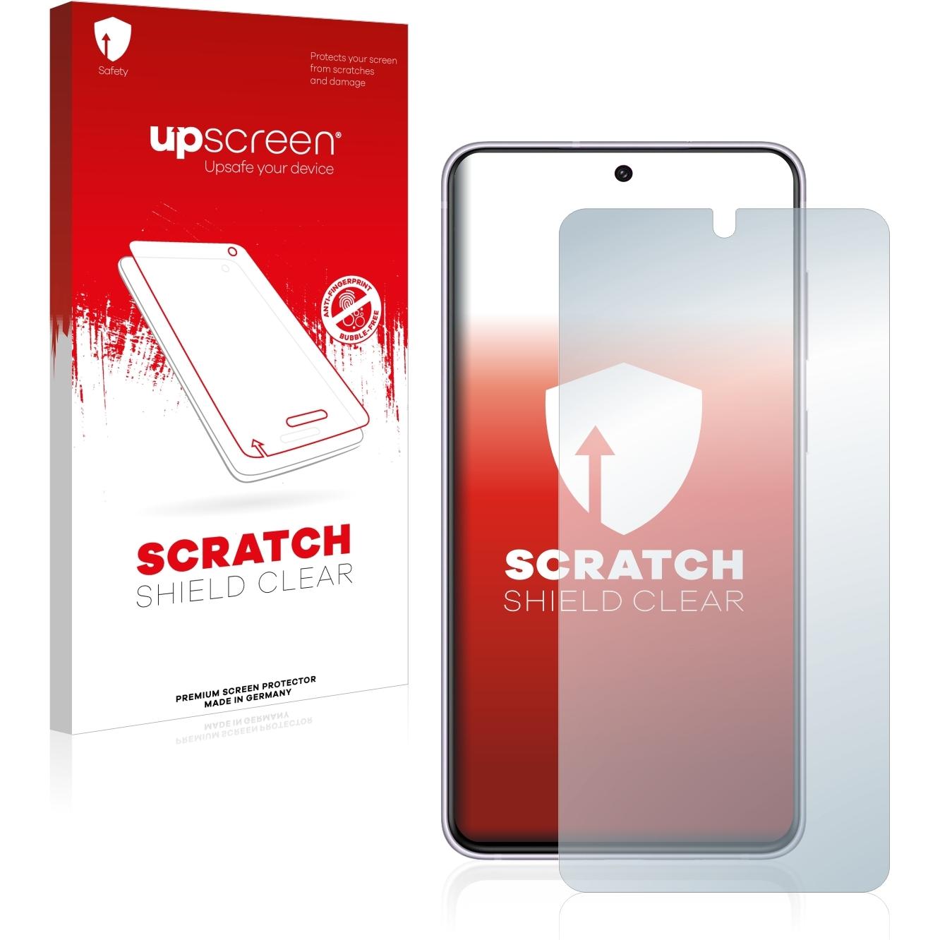upscreen Scratch Shield Displayschutz (1 Stück, Samsung Galaxy S21), Smartphone Schutzfolie, Transparent