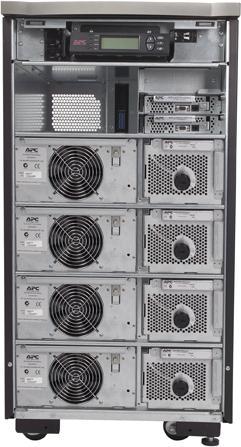 Produktbild APC Symmetra LX 16kVA N+1 Tower Frame 220/230/240V or 380/400/415V (16000 VA, 11200 W, Online-Doppelwandler USV)