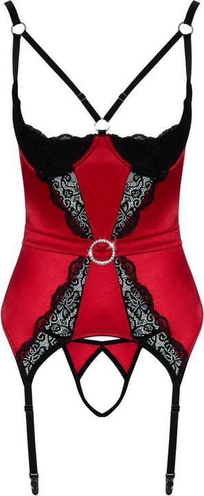 Produktbild Cottelli Collection Strapshemd rot S (S)