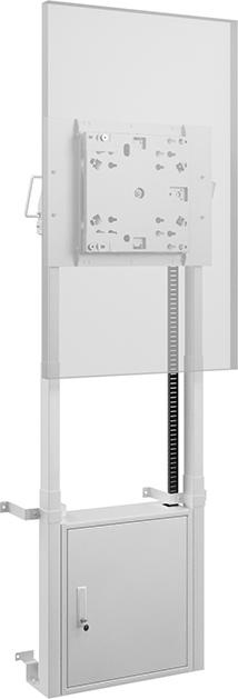 Image du produit Hagor HP Twin Lift FW-Flip motor.hoehenv. Liftsys. Sol-Mur pour f. Samsung Flip 140cm VESA 400x (Sol, 55", 45 kg)